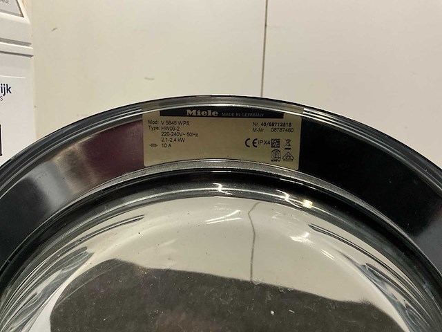 Miele wasmachine - afbeelding 9 van  9