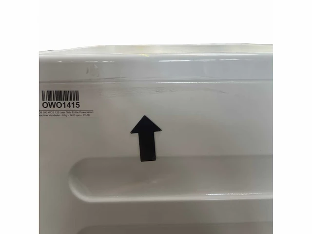 Miele wcb 390 wcs 125 jaar gala editie powerwash wasmachine voorlader 8 kg 1400 rpm 72 db - afbeelding 7 van  12