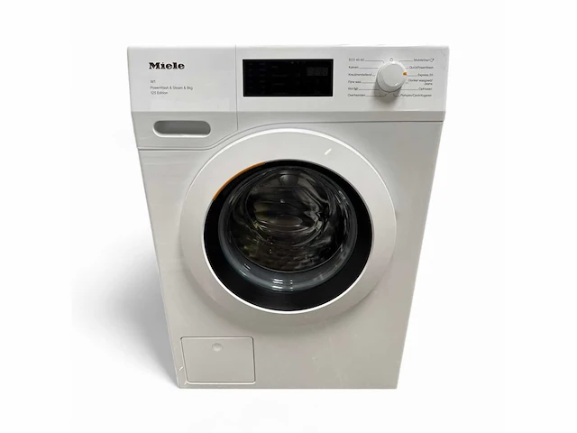 Miele wcb 390 wcs 125 jaar gala editie powerwash wasmachine voorlader 8 kg 1400 rpm 72 db - afbeelding 2 van  4