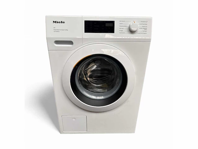 Miele wcb 390 wcs 125 jaar gala editie powerwash wasmachine voorlader 8 kg 1400 rpm 72 db - afbeelding 2 van  5