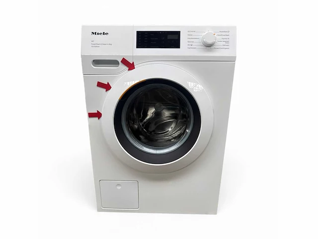 Miele wcb 390 wcs 125 jaar gala editie powerwash wasmachine voorlader 8 kg 1400 rpm 72 db - afbeelding 2 van  9