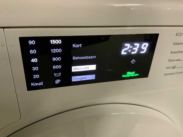 Miele wtd163 wcs wasmachine - afbeelding 6 van  7