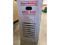 Mig lasapparaat - mig 500 synergic - hyper welding - afbeelding 2 van  8