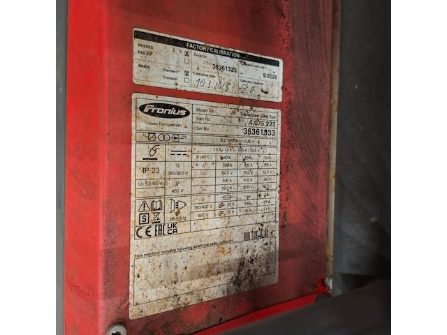 Mig lasapparaat fronius, transsteel 5000, bouwjaar 2024 - afbeelding 2 van  31