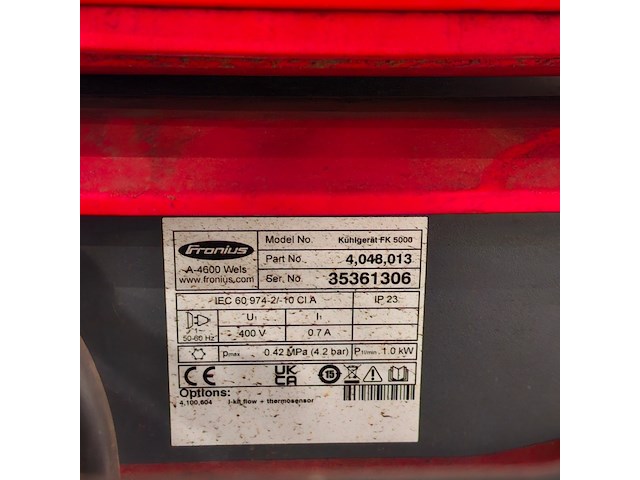 Mig lasapparaat fronius, transsteel 5000, bouwjaar 2024 - afbeelding 6 van  31