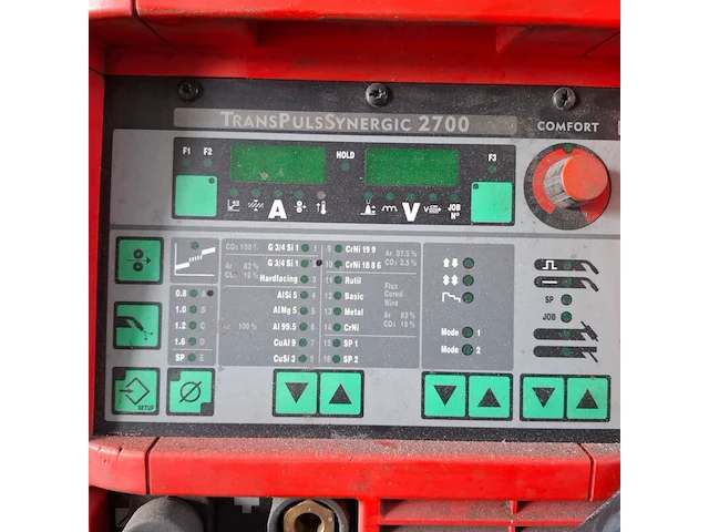 Mig mag lasapparaat fronius, transpuls synergic 2700 - afbeelding 10 van  15