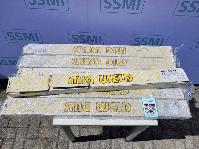 Mig weld - ml4043 - lasstaven (6x) - afbeelding 1 van  7
