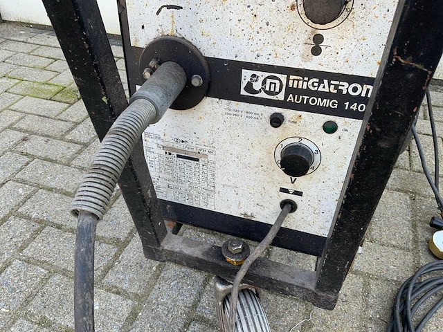 Migatronic automig 140mx mig lasapparaat - afbeelding 4 van  8