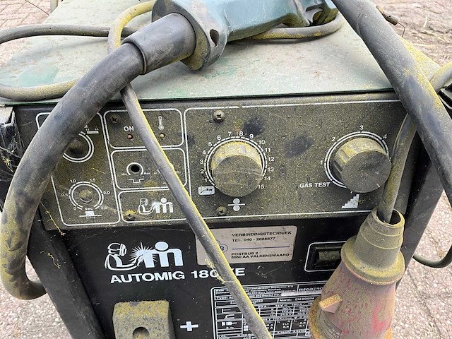 Migatronic automig 180xe mig lasapparaat - afbeelding 7 van  9