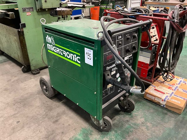 Migatronic dynamig 335 mig lasapparaat - afbeelding 1 van  8
