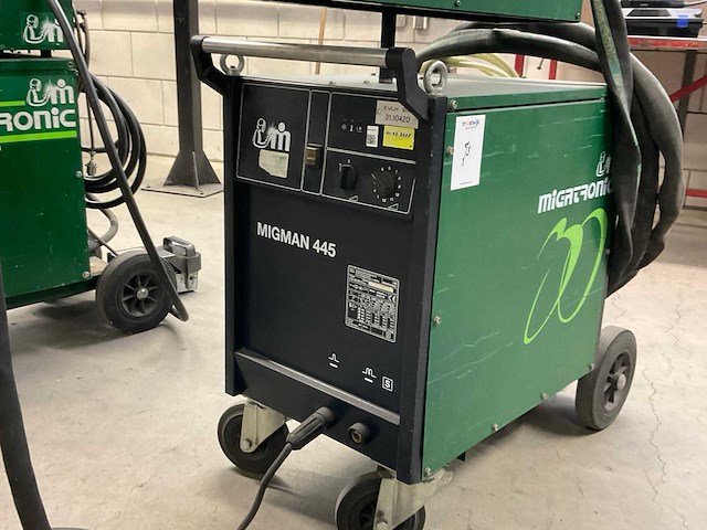 Migatronic migman 445 mig lasmachine - afbeelding 3 van  6