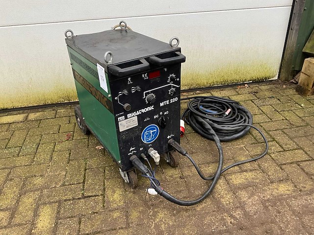 Migatronic mte 220 tig-lasmachine - afbeelding 1 van  3