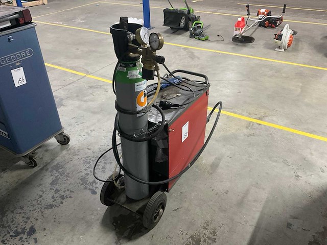 Mig/mag 160 mig lasapparaat - afbeelding 3 van  6
