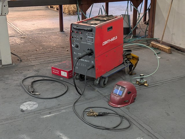 Mig/mag lasapparaat conti weld, conti mig 254c - afbeelding 1 van  14