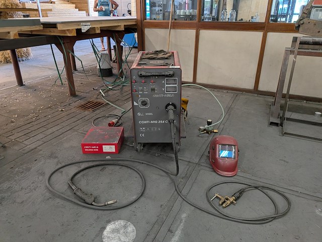 Mig/mag lasapparaat conti weld, conti mig 254c - afbeelding 7 van  14