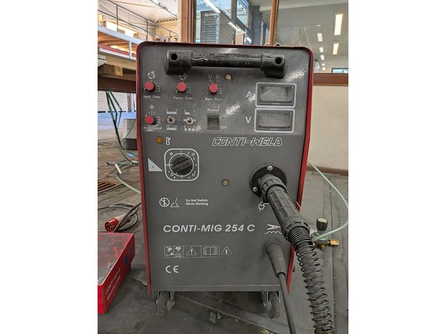 Mig/mag lasapparaat conti weld, conti mig 254c - afbeelding 9 van  14