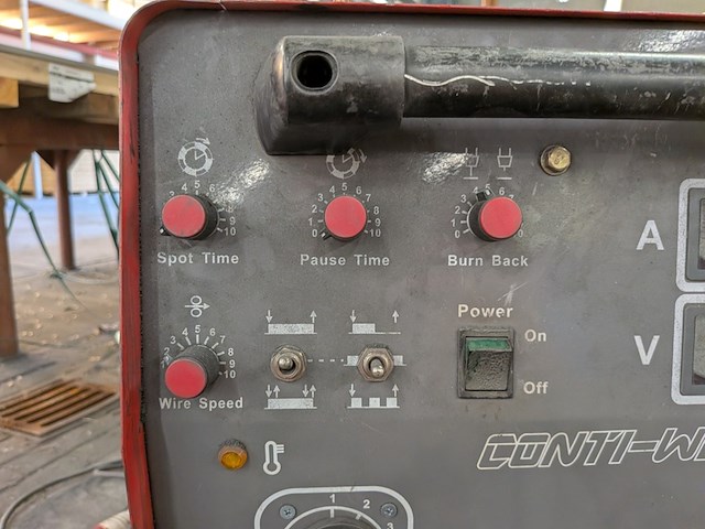 Mig/mag lasapparaat conti weld, conti mig 254c - afbeelding 10 van  14