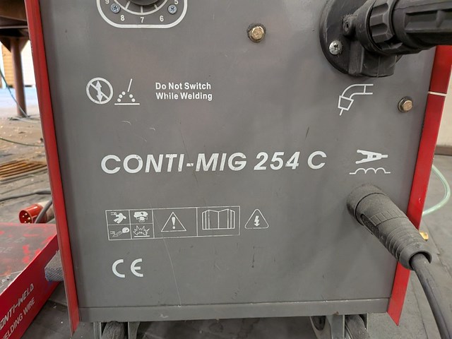 Mig/mag lasapparaat conti weld, conti mig 254c - afbeelding 11 van  14