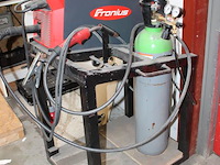 Mig/mag lasapparaat fronium transsteel 2700c incl. 3,5m toorts, massakabel en reduceerventiel op kar. let o... - afbeelding 2 van  4