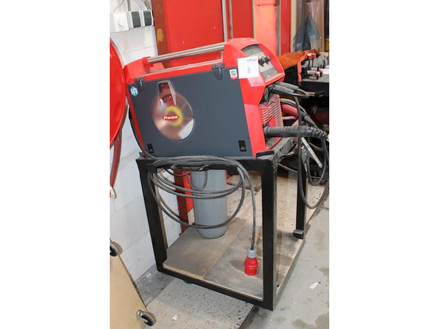 Mig/mag lasapparaat fronium transsteel 2700c incl. 3,5m toorts, massakabel en reduceerventiel op kar. let o... - afbeelding 3 van  4
