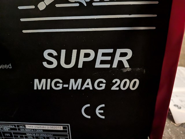 Mig/mag lasapparaat geko, mig-mag 200 - afbeelding 6 van  10