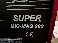 Mig/mag lasapparaat geko, mig-mag 200 - afbeelding 6 van  10