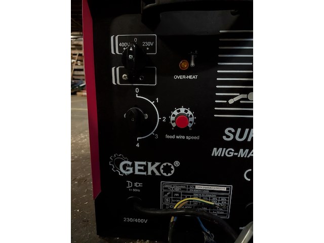 Mig/mag lasapparaat geko, mig-mag 200 - afbeelding 7 van  10