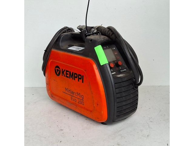 Mig/mag minarc evo 200 kemppi, minarcmig evo 200, bouwjaar 2016, met toorts en aardklem 3m 200a 230v - afbeelding 1 van  10