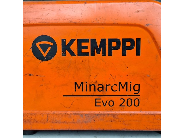 Mig/mag minarc evo 200 kemppi, minarcmig evo 200, bouwjaar 2016, met toorts en aardklem 3m 200a 230v - afbeelding 6 van  10
