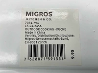 Migros chief of the bbq metalen wandbord (48x) - afbeelding 3 van  4