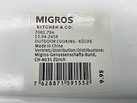 Migros chief of the bbq metalen wandbord (96x) - afbeelding 3 van  4
