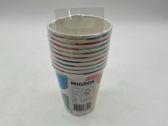 Migros drinkbeker karton happy birtday (1200x) - afbeelding 3 van  4
