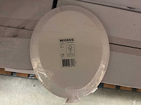 Migros wegwerpbordjes (100x) - afbeelding 2 van  3