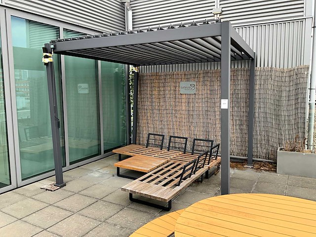Mijnterras.nl aluminium pergola - afbeelding 1 van  4