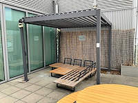 Mijnterras.nl aluminium pergola - afbeelding 1 van  4