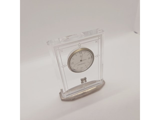 Mikimoto 0910 japanse bureauklok - afbeelding 3 van  5