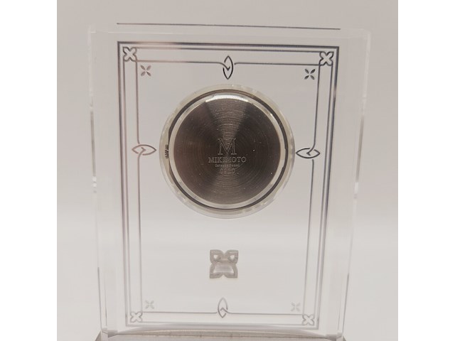 Mikimoto 0910 japanse bureauklok - afbeelding 5 van  5