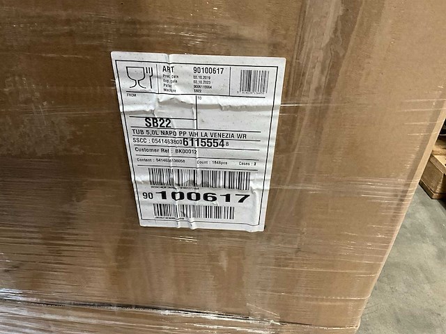 Mikopac 5 liter napo pp partij kunstof bak - afbeelding 4 van  4