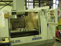 Mikron haas - vce1250 - cnc vertical machining centre - 1996 - afbeelding 2 van  8