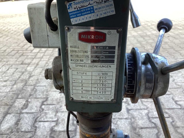 Mikron lcn-14 kolomboormachine - afbeelding 8 van  8