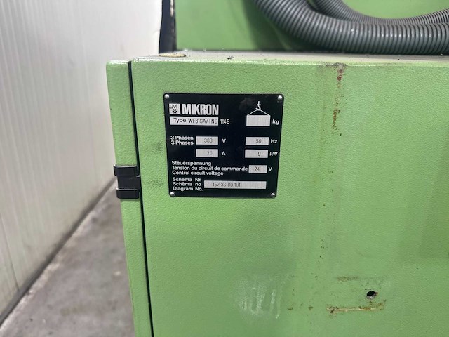 Mikron wf 31 sa universele freesmachine - afbeelding 11 van  16
