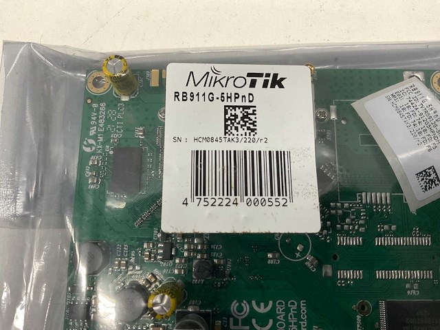 Mikrotek rb911g-6hp routerboard (2x) - afbeelding 3 van  3