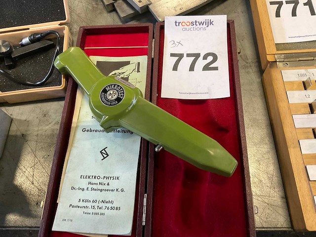 Mikrotest magnetische laagdiktemeter - afbeelding 2 van  4