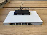 Mikrotik cr328-24p/ rb401gs+rm switch & router - afbeelding 2 van  4