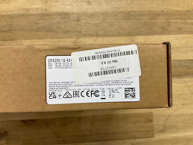 Mikrotik crs309-1g-8s + in switch - afbeelding 3 van  3