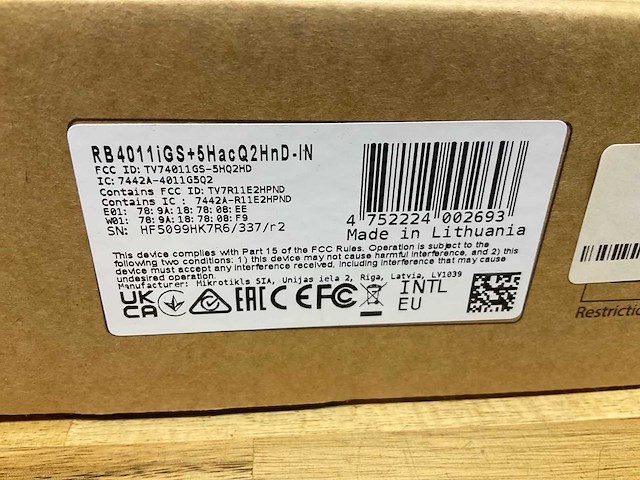 Mikrotik rb4011 series router - afbeelding 4 van  4