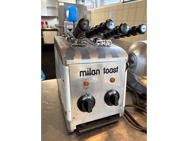 Milan rvs dubbbele toastmachine - afbeelding 4 van  4