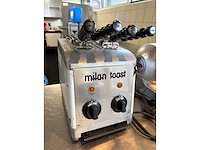Milan rvs dubbbele toastmachine - afbeelding 4 van  4