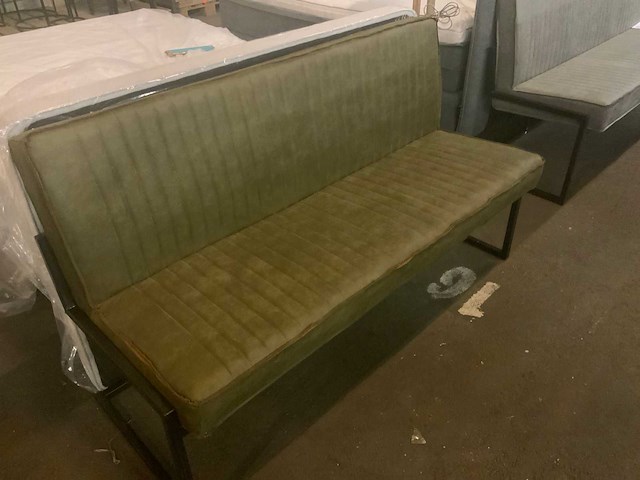 Milano moss 155cm eettafel bank - afbeelding 4 van  4