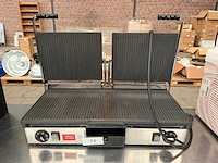 Milantoast - professionele dubbele contactgrill / paninigrill